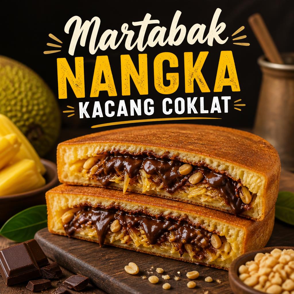 Nangka Kacang Coklat Large Martabak 999 Asli Bandung